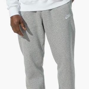 Nike Mens Sportswear Club Pocket Fleece Joggers Size L grey